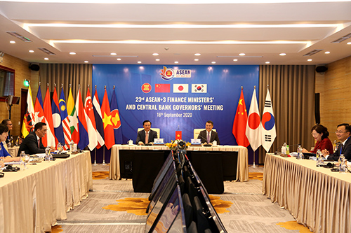 Một số hình ảnh Hội nghị Bộ trưởng Tài chính và Thống đốc Ngân hàng Trung ương ASEAN+3 lần thứ 23