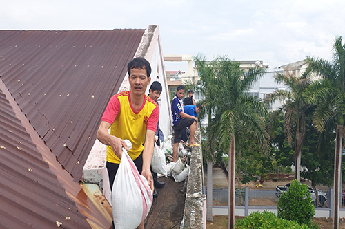 Các đơn vị Dự trữ Nhà nước chủ động ứng phó với cơn bão số 5