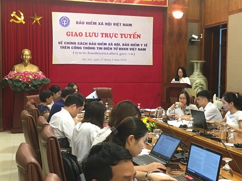 BHXH Việt Nam giải đáp trực tuyến chính sách BHXH, BHYT tháng 9/2020