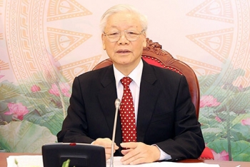 Tổng Bí thư, Chủ tịch nước Nguyễn Phú Trọng điện đàm với Tổng Bí thư, Chủ tịch nước Trung Quốc Tập Cận Bình