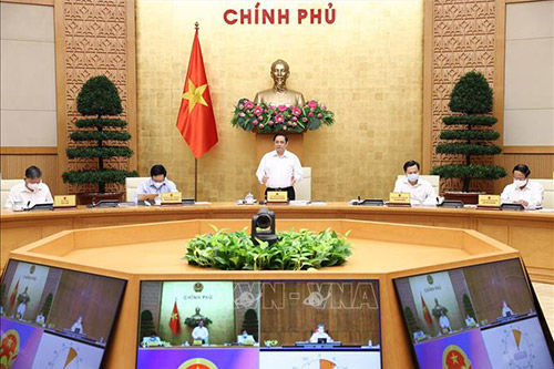 Thủ tướng Phạm Minh Chính chủ trì Phiên họp Chính phủ thường kỳ tháng 8.