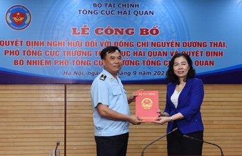 Trao quyết định bổ nhiệm tân Phó Tổng cục trưởng Tổng cục Hải quan