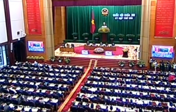 Khai mạc kỳ họp thứ 6, Quốc hội khóa XIII