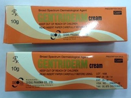 ha noi tich thu 500 hop thuoc gentriderm cream gia