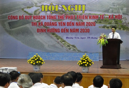 Quảng Ninh sẽ có thêm một thị xã công nghiệp, dịch vụ vào năm 2020