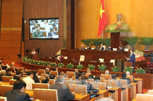 Khai mạc kỳ họp 8 tại Hội trường Diên Hồng