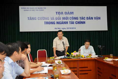 Tăng cường và đổi mới công tác dân vận trong ngành Tài chính