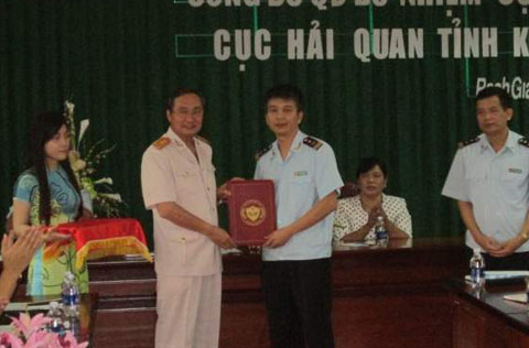 Bổ nhiệm Cục trưởng Cục Hải quan Kiên Giang