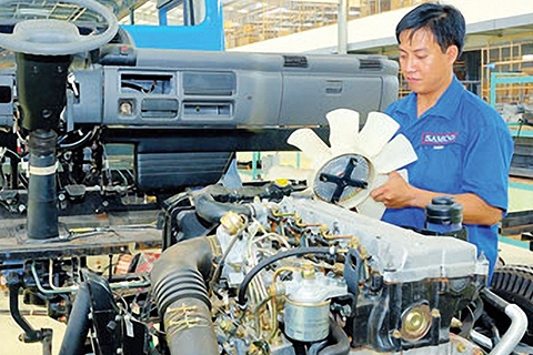 Sản xuất công nghiệp tăng 8,8%
