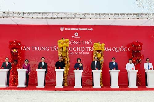 Động thổ Dự án Trung tâm Hội chợ triển lãm Quốc gia