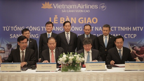 Vietnam Airlines hoàn tất việc chuyển đổi sang công ty cổ phần