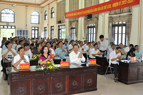 tiếp xúc cử tri, ninh binh