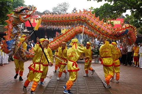 Lễ hội truyền thống đền Trần năm 2017