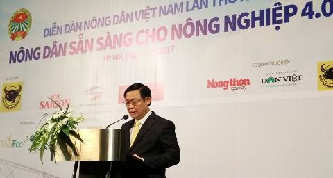 Phó Thủ tướng Vương Đình Huệ: Phát triển nông nghiệp 4.0, tránh hình thức, qua loa