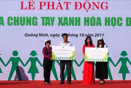 Toyota chung tay xanh hóa học đường