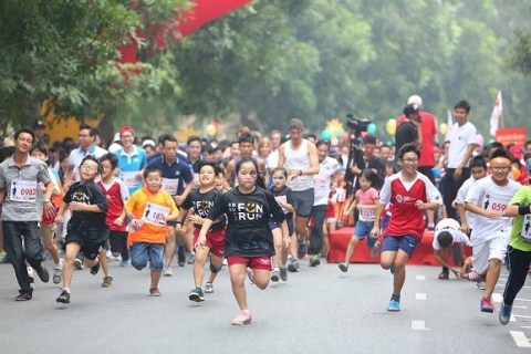 Chạy bộ gây quỹ từ thiện BBGV Charity Fun Run 2017