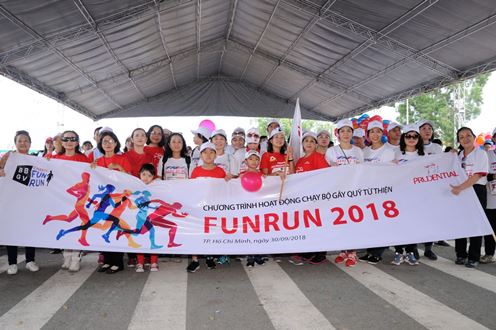 Fun Run 2018 và hành trình xây dựng lối sống khỏe cùng Prudential