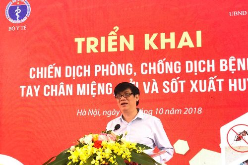 Chủ động phòng chống dịch bệnh tay chân miệng, sởi và sốt xuất huyết