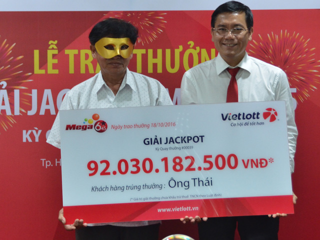 Tổng trúng thưởng 2.329 tỷ đồng sau 2 năm Jackpot Mega 6/45