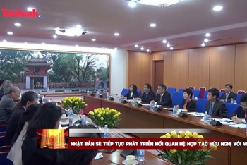 Nhật Bản sẽ tiếp tục phát triển mối quan hệ hợp tác hữu nghị với Việt Nam