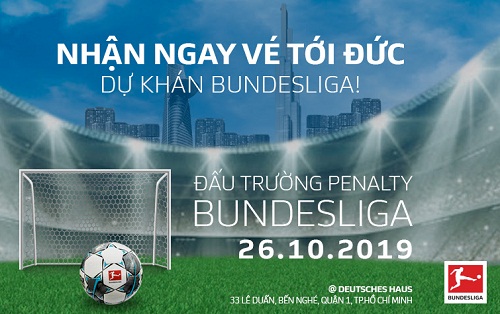 Bundesliga tổ chức cuộc thi đá penalty đầu tiên tại Việt Nam