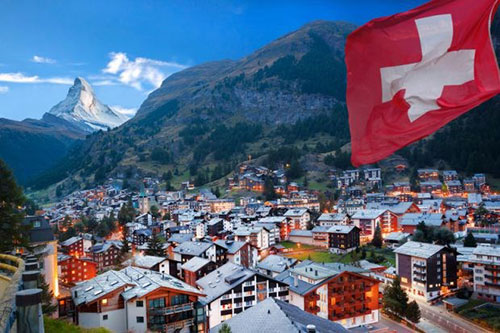 Thụy Sĩ tiếp tục là quốc gia có nhiều người giàu nhất thế giới.