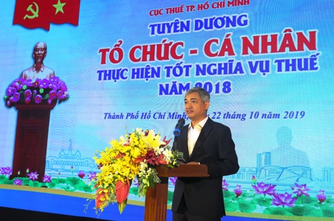 TP. Hồ Chí Minh: Vinh danh tổ chức, cá nhân nộp thuế tốt