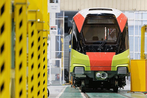 Đoàn tàu đầu tiên đường sắt Nhổn - ga Hà Nội về nước vào tháng 6/2020