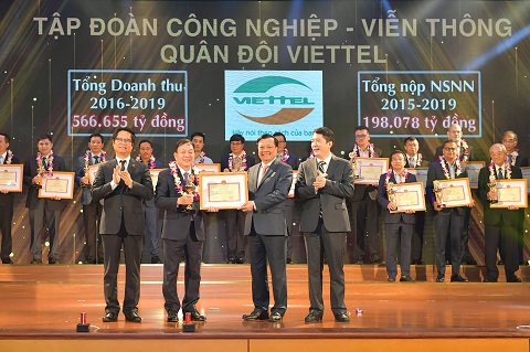 Viettel được vinh danh là một trong những doanh nghiệp nộp thuế lớn nhất trong 30 năm