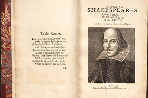 Bản sao tuyển tập kịch đầu tiên của Shakespeare được bán với giá kỷ lục