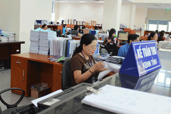 718 đơn vị dự toán cấp I đã gửi báo cáo tài chính đến Kho bạc Quảng Trị