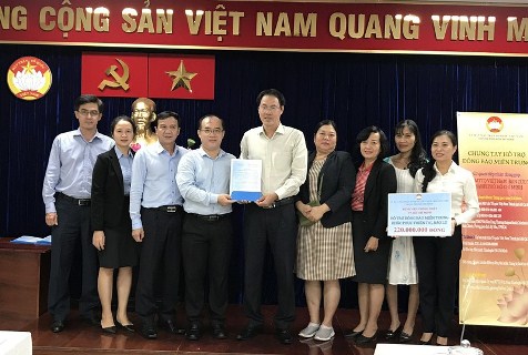 TP. Hồ Chí Minh: Quyên góp, ủng hộ đồng bào miền Trung hơn 23 tỷ đồng