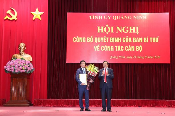 Quảng Ninh có tân Phó Bí thư Tỉnh ủy