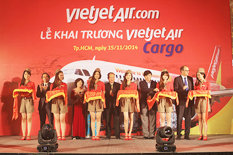 khai trương CtyCP VietjetAir Cargo