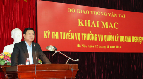 Ngành Giao thông tiếp tục thi tuyển tìm Vụ trưởng thứ 5