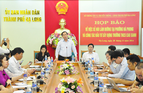 Chủ tịch UBND TP.Hạ Long Nguyễn Hồng Hà