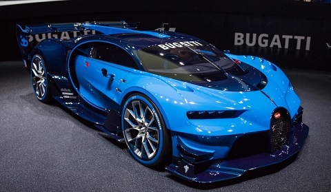 3- Siêu xe Bugatti Vision Gran Turismo bước ra từ video game