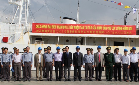 Nhật Bản bàn giao hai tàu cho lực lượng Kiểm ngư Việt Nam