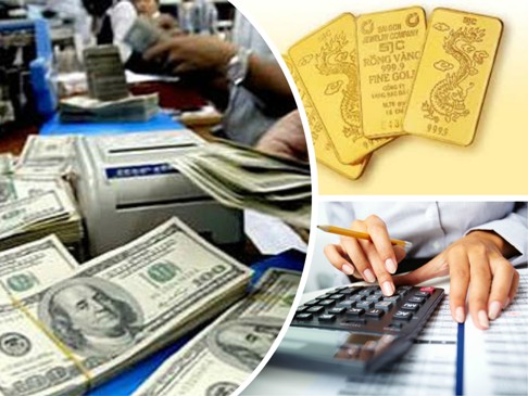 Giá USD vượt lên mức 22.410 đồng, giá vàng thấp nhất 5 tháng