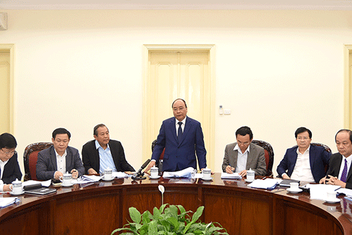 Thủ tướng Nguyễn Xuân Phúc phát biểu tại buổi họ
