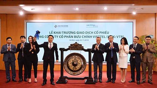 Viettel Post tăng trần ngay trong phiên đầu tiên chào sàn UPCoM