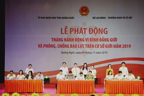 Phát động tháng hành động vì bình đẳng giới 2019