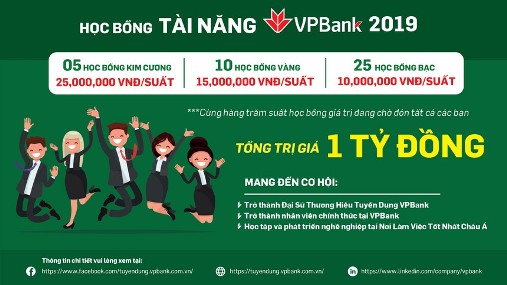 Khởi động Quỹ học bổng tài năng VPBank 2019