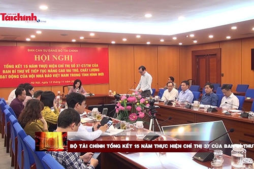 Bộ Tài chính tổng kết 15 năm thực hiện Chỉ thị 37 của Ban Bí thư
