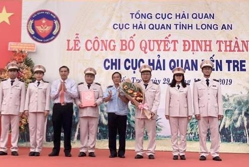 chi cuc hai quan ben tre chinh thuc di vao hoat dong