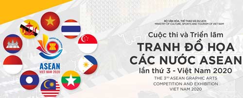 Triển lãm tranh đồ họa các nước ASEAN lần thứ 3