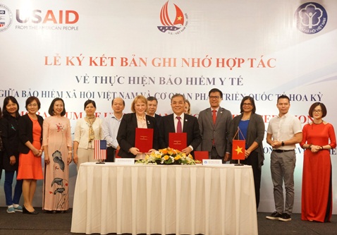 Bảo hiểm Xã hội Việt Nam hợp tác cùng USAID trong lĩnh vực bảo hiểm y tế