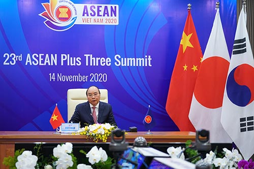 Trung Quốc, Nhật Bản, Hàn Quốc coi trọng vai trò trung tâm của ASEAN