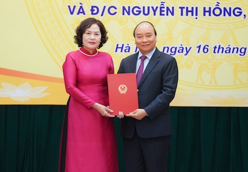 Trao quyết định bổ nhiệm Thống đốc Ngân hàng Nhà nước