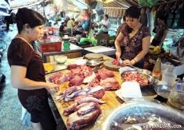 da nang thi diem mo hinh cho dam bao ve sinh an toan thuc pham
